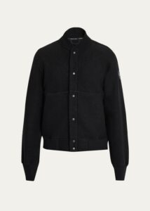 Image of sale on Men’s Hudson Fleece Snap-front Bomber Jacket