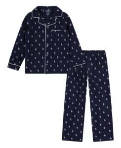 Image of sale on Boys 4-7 2-piece Woven Long-sleeve Top and Pant Pajama Set