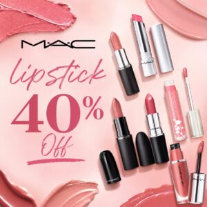 Image of sale on 40% off Mac Cosmetics!!