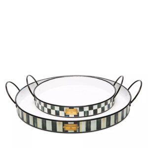 Image of sale on Spectator Galvanized Outdoor Trays, Set of 2