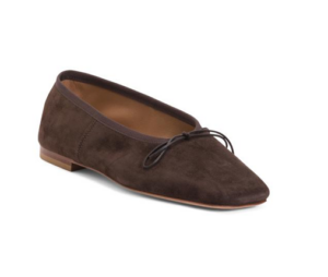 Image of sale on Suede Dream Ballerina Flats