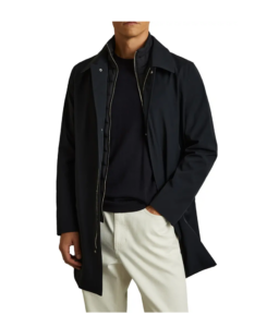 Image of sale on Logan Water Resistant Overcoat with Removable Funnel Neck Insert