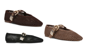 Image of sale on Lela Perforated Mary Jane Flat