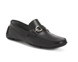 Image of sale on Leather Dacio Loafers with Metal Bit