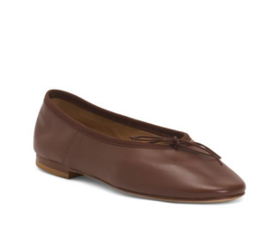 Image of sale on Leather Dream Ballerina Flats
