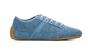 Image of sale on Slim Denim Low-top Sneakers