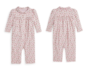 Image of sale on Peter Pan Collar Cotton Romper 6-12m