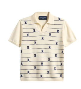 Image of sale on Kids’ Marvin Stripe Bunny Johnny Collar Shirt