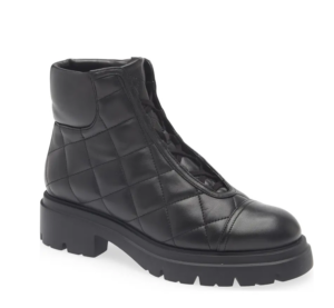Image of sale on Hudson Quilted Lug Sole Bootie