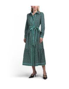 Image of sale on Button Down Maxi Dress