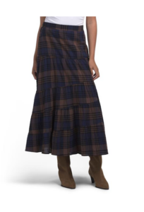 Image of sale on Tiered Maxi Skirt