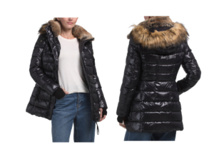 Image of sale on Mid Length Shiney Puffer Coat
