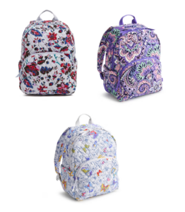 Image of sale on Vera Bradley Women’s Outlet Cotton Essential Backpack