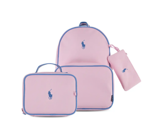 Image of sale on Kids’ Polo Combo Backpack, Lunch Box & Pencil Case 3-piece Set