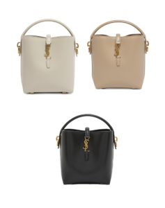 Image of sale on Le 37 Mini Ysl Bucket Bag in Smooth Leather
