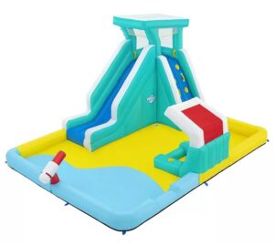 Image of sale on Beach Blast Mega Inflatable Water Park & Slide