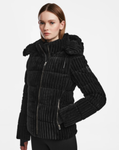 Image of sale on Mirry Ff Women’s Velvet Corduroy Down Puffer