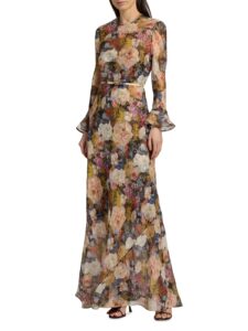 Image of sale on Alchemy Linen-silk Maxi Dress