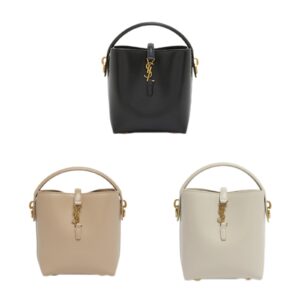 Image of sale on Le 37 Mini Ysl Bucket Bag in Smooth Leather