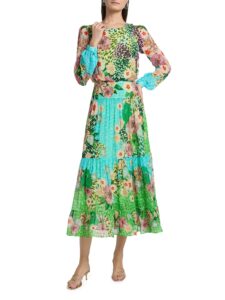 Image of sale on Isabel Printed Midi-dress