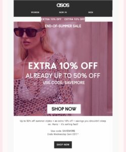 Image of sale on Women’s Clothing Sale