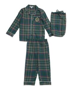 Image of sale on Infant and Toddler Boys 2pc Tartan Plaid Flannel Luxe Pajama Set