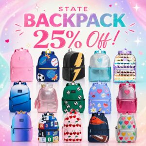 Image of sale on 25% off State Backpacks!
