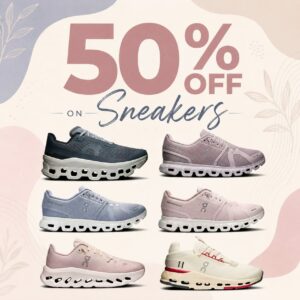 Image of sale on 50% off on Running Sneakers!!