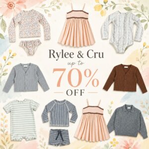 Image of sale on Up to 70% off Rylee & Cru!!