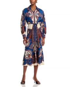Image of sale on Arabesque Scarf Midi Dress