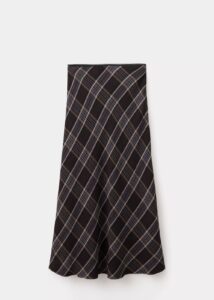 Image of sale on Checked Midi Skirt