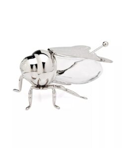 Image of sale on Bee Honey Jar with Spoon