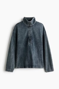 Image of sale on Denim Pullover Shirt