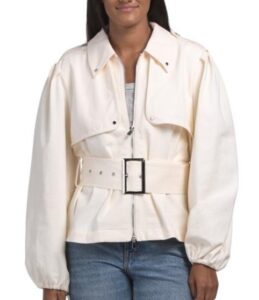 Image of sale on Brighton Belted Zip Front Jacket