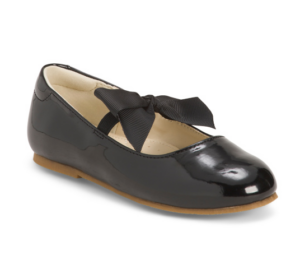 Image of sale on Amelia Faux Patent Bow Flats (toddler Little Kid Big Kid)