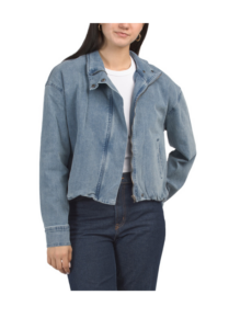 Image of sale on Denim Bomber Jacket