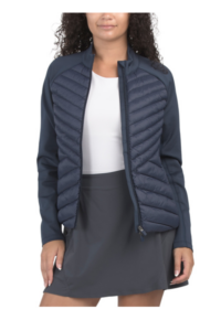 Image of sale on Hybrid Quilted Stretch Tech Interlock Jacket