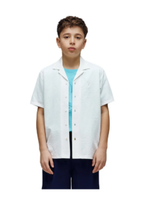 Image of sale on Kids’ Jayme Rib Knit Camp Shirt