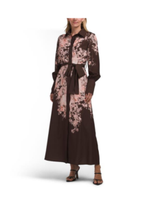Image of sale on Printed Shirt Dress