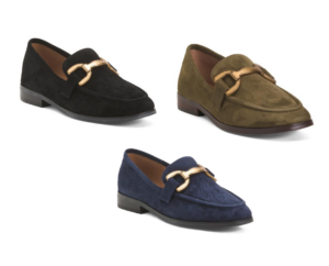 Image of sale on Suede Dress Loafers
