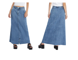 Image of sale on Tory Denim Maxi Skirt