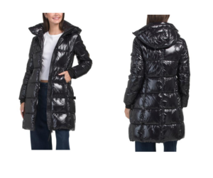 Image of sale on Long Quilted Puffer