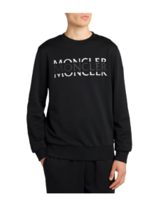 Image of sale on Men’s Split Logo Cotton Sweatshirt
