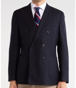 Image of sale on Oasis Double Breasted Wool Blend Sport Coat