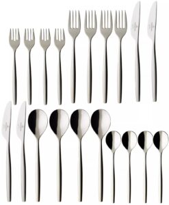 Image of sale on Metro Chic Stainless Steel 20 Pc. Flatware Set, Service for 4