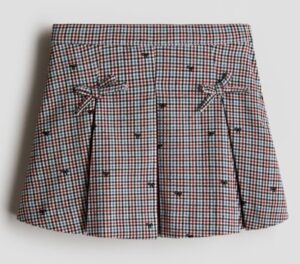 Image of sale on Bow-detail Pleated Skirt