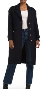Image of sale on Virgin Wool Blend Georges Outerwear Jacket