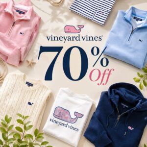 Image of sale on 70% off Vineyard Vines!!