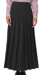 Image of sale on Pleated Front Maxi Skirt