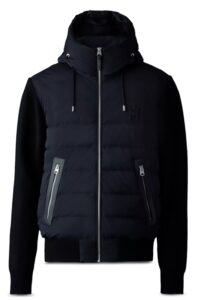 Image of sale on .andrew-z Mixed Media Light Down Jacket